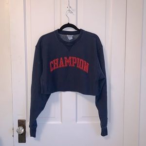 Champion Crop Sweatshirt